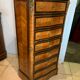 Secretary Napoleon III in rosewood and rosewood Marble top