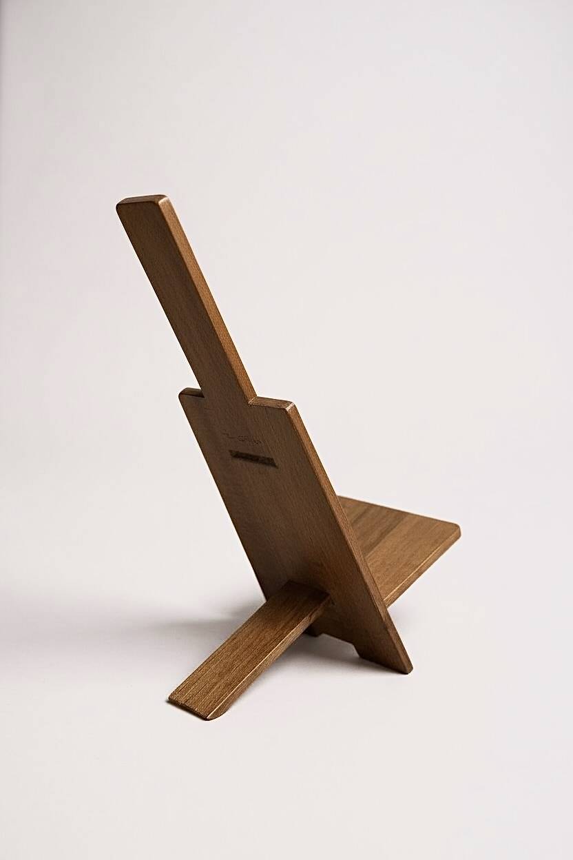 Brutalist minimalist armchair Alain Gaubert - 1980