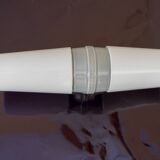 Large Mid-Century Modern Pale Grey Bathroom Sconce by Sigvard Bernadotte