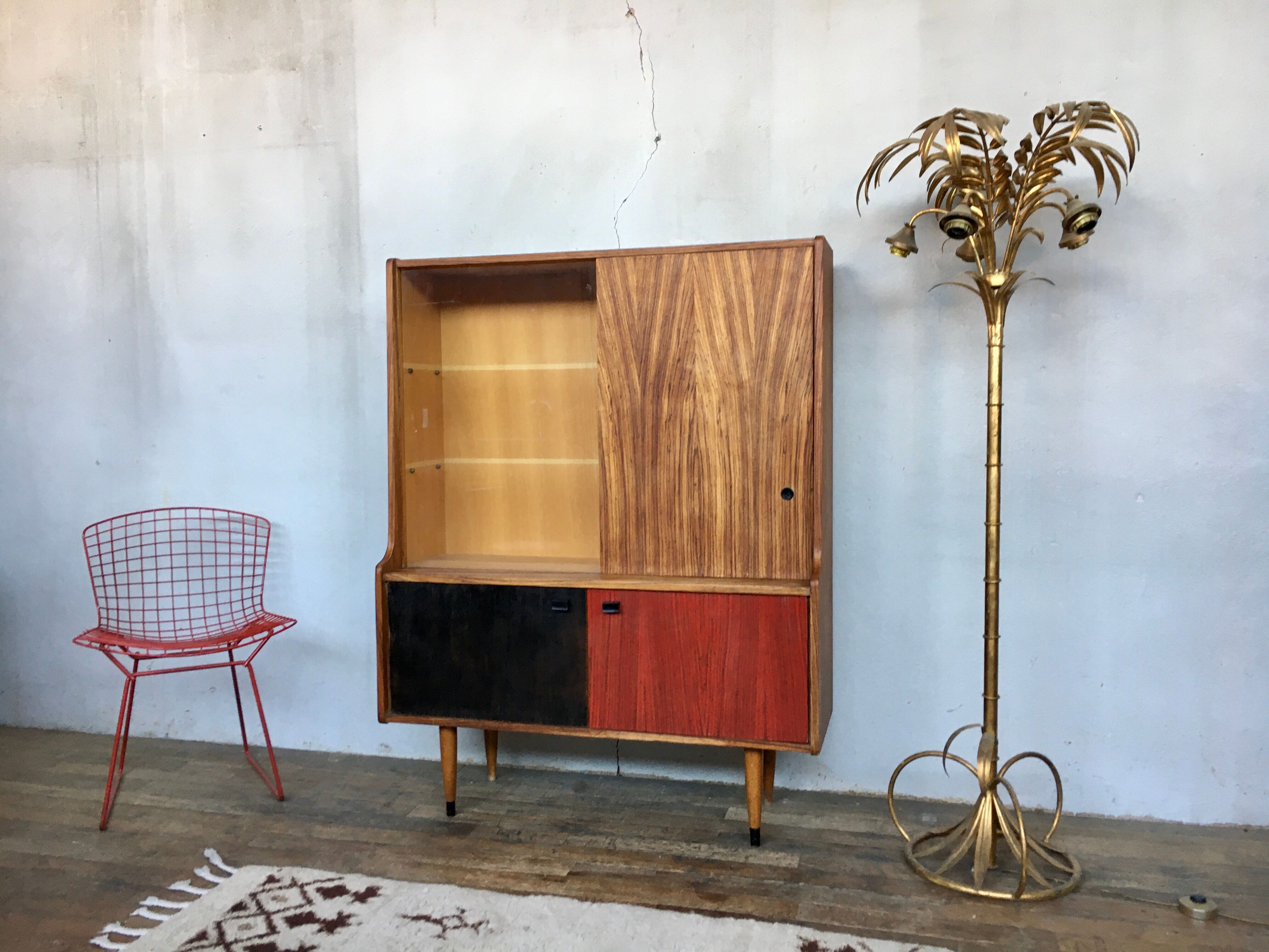 Enfilade haute en palissandre vintage 1960