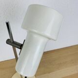 Vintage 60s white spotlight desk lamp