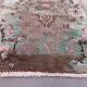 Vintage Turkish Oushak Rug 106x66 cm shabby carpet Ushak Region Small
