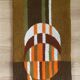 Tapis tchécoslovaque vintage années 1970 58x113cm