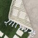 Custom Green Moroccan Carpet 250cm x 200cm