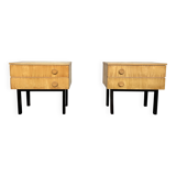 Pair of vintage bedside tables