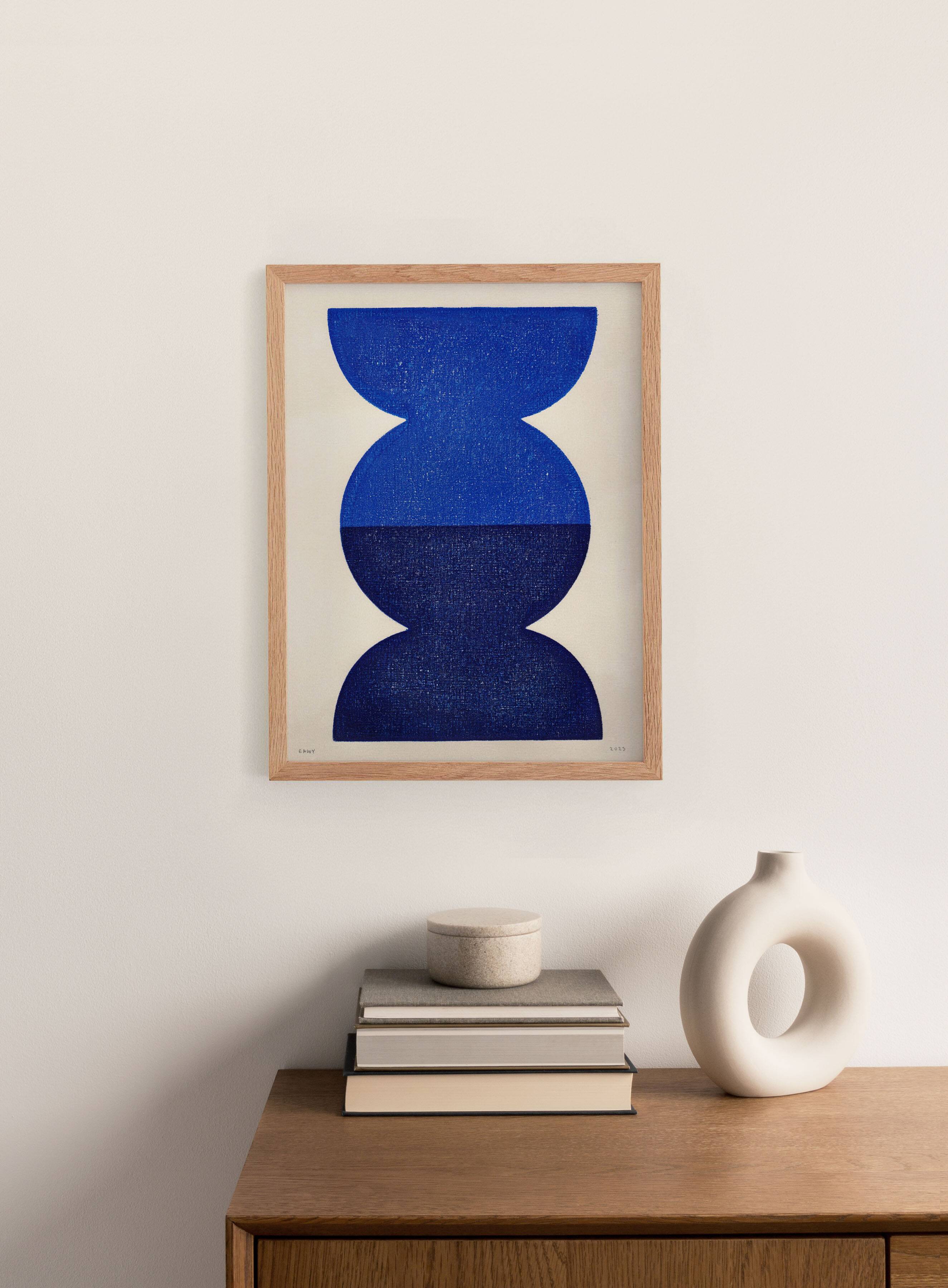 Romy painting on paper 30x40cm signed Eawy