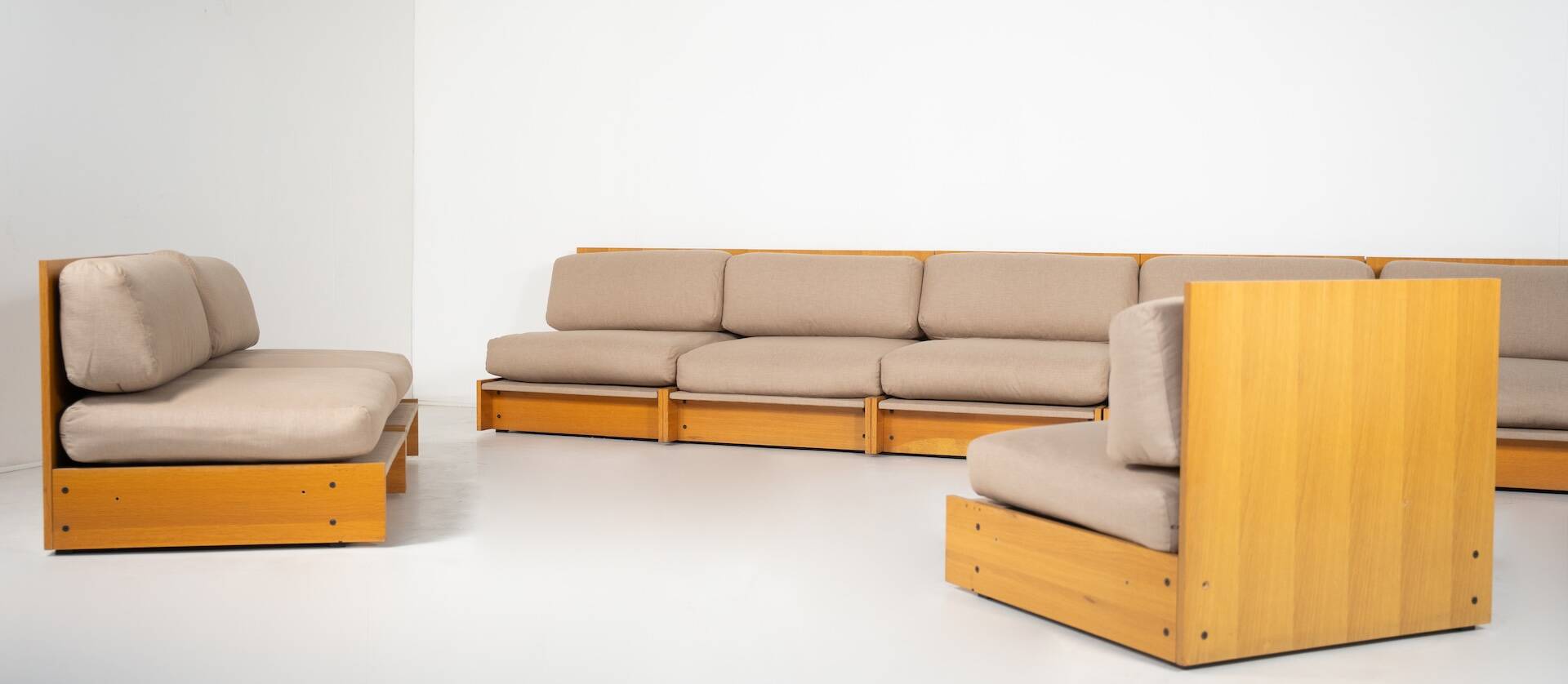 Mid-Century Modern Modular Seating Set, Italy, 1960s - New Upholstery