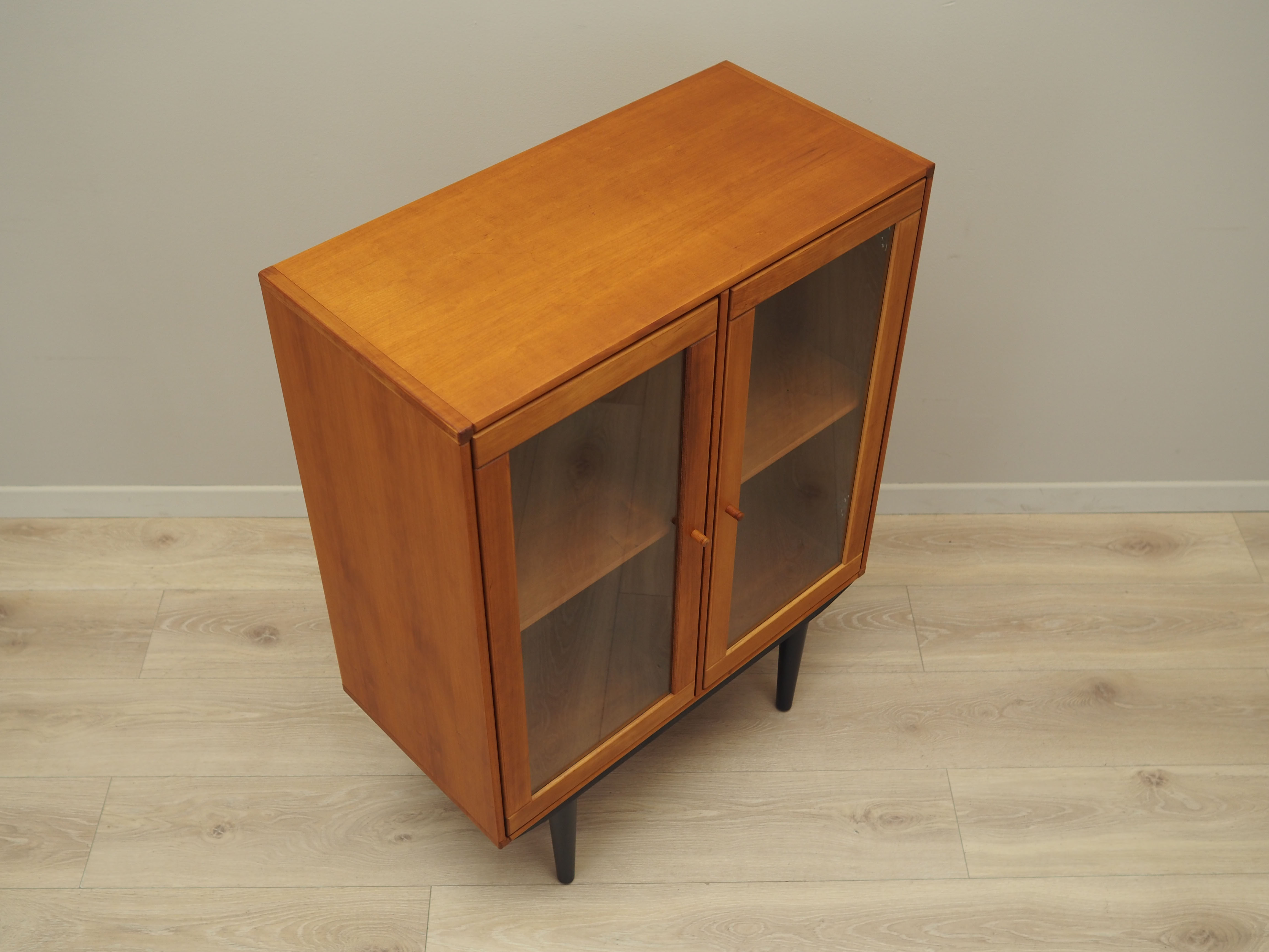 Vitrine en acajou, design danois, années 1970, Danemark