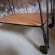 Side table, trolley on wheels