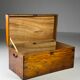 Campaign chest 19th century camphor antique