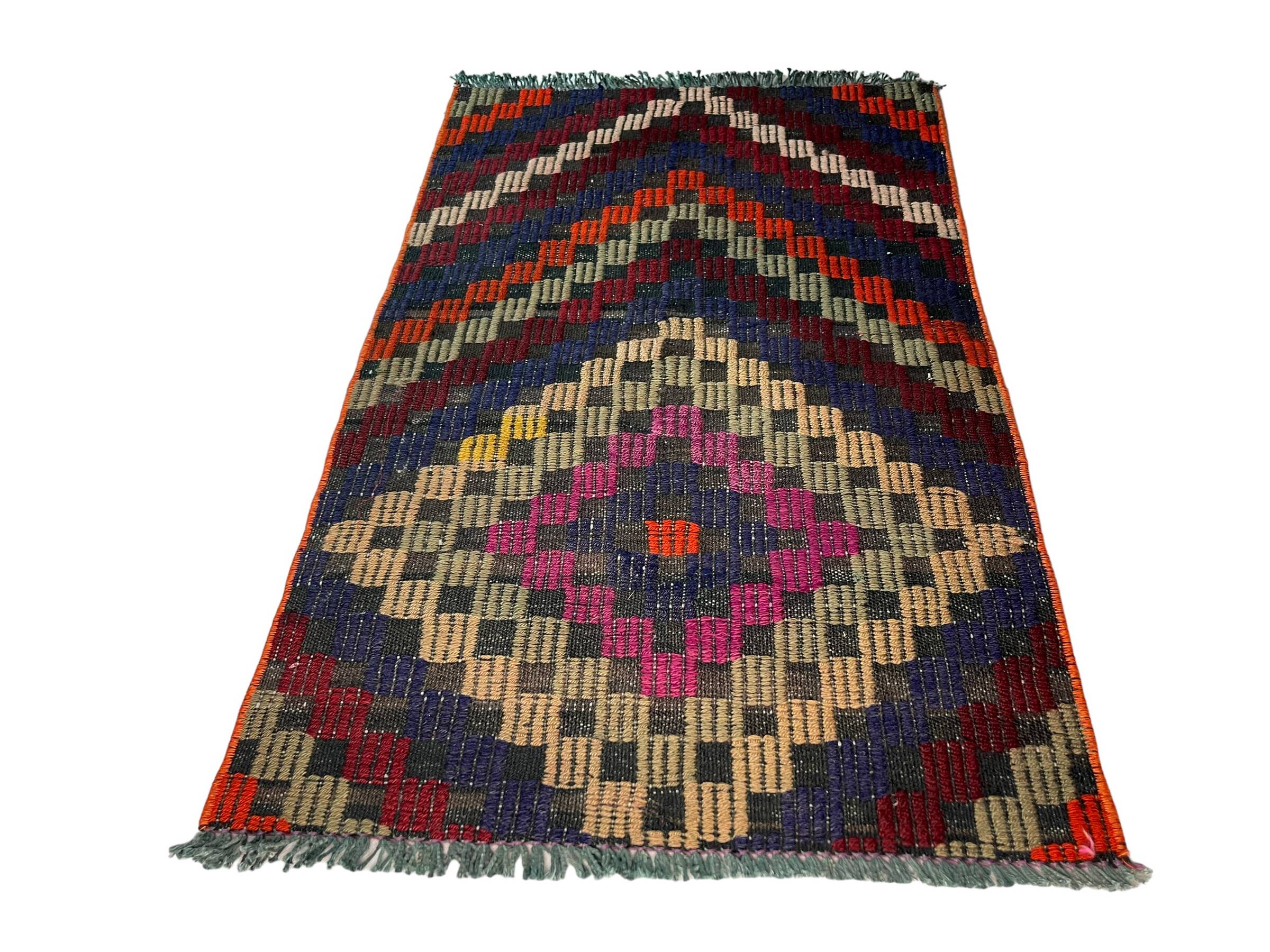 Vintage turkish kilim rug, 95 x 57 cm