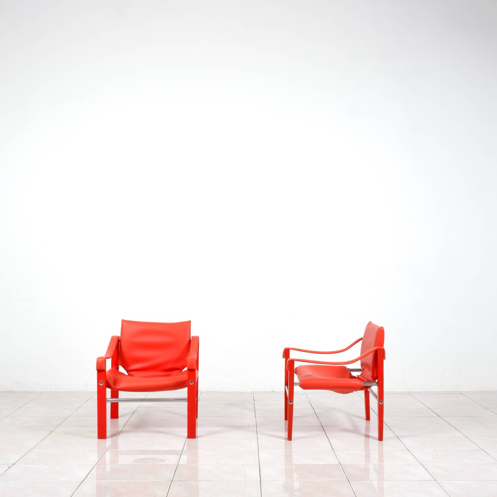 Safari lounge chairs by Maurice Burke for Arkana