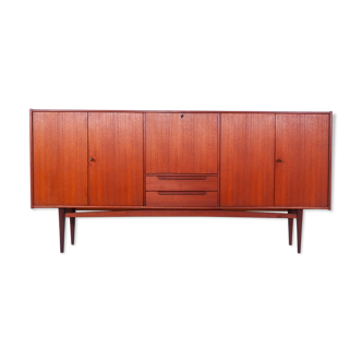 Vintage Bartels werken teak highboard, 1960's