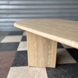 Vintage travertine coffee table