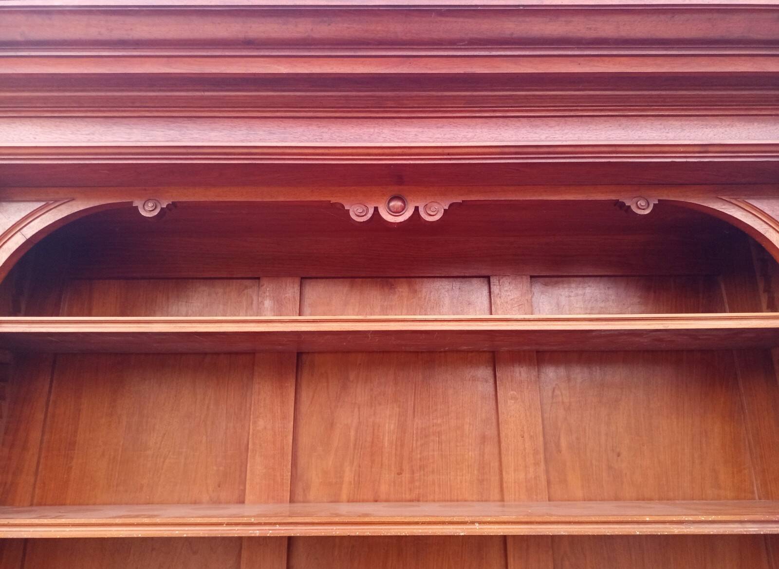 Renaissance walnut bank safe library