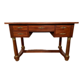Bureau de style Empire en acajou et placage XX siècle