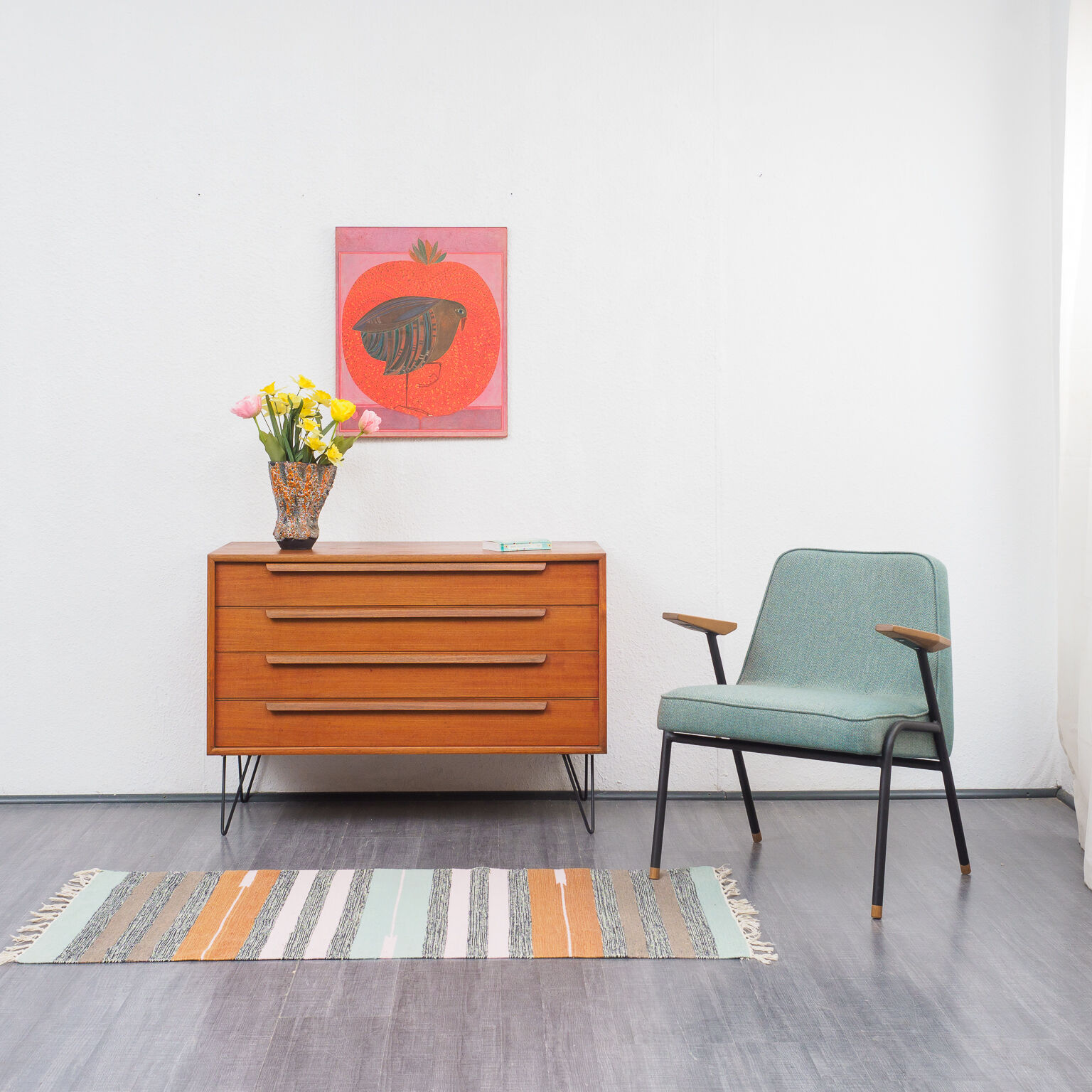 Dresser, years 60, teak
