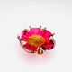 Sommerso Coupe Josef Hospodka - Bohemian Glass Art Design - Circa 60
