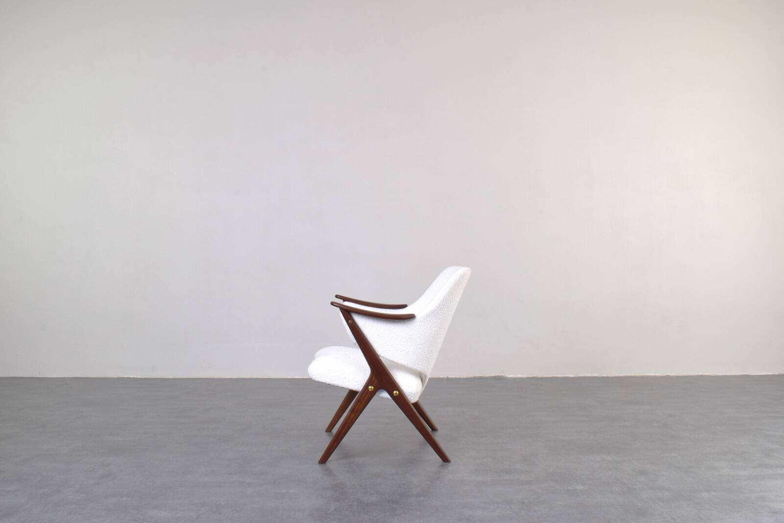 Fauteuils Mid-Century en Teck Knott de Brunstad Møbelfabrikk, Norvège, 1960