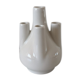 Vase soliflore 5 stems white