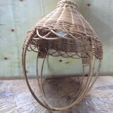 Hanging lamp wicker