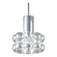 1 of 2 small bubble glass pendant by Helena Tynell, Limburg, Germany