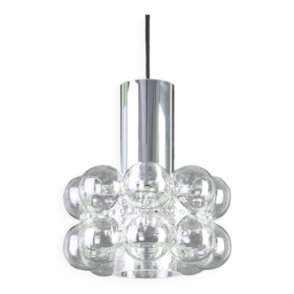 1 of 2 small bubble glass pendant by Helena Tynell, Limburg, Germany