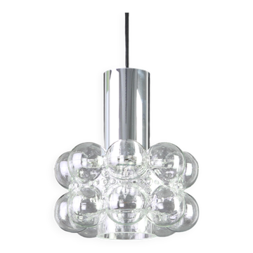 1 of 2 small bubble glass pendant by Helena Tynell, Limburg, Germany