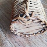 Rattan bouquet holder