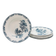 6 Assiettes Creuses “St-Amant- Grands Établissements Céramique"