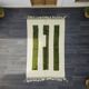 Handmade pure wool rug, size 100 x 200 cm