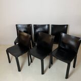 Chaise Cab 412, Mario Bellini, Cassina, années 70