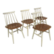 Set of 4 chairs "Fanett", Ilmari Tapiovaara, Sweden, 1960