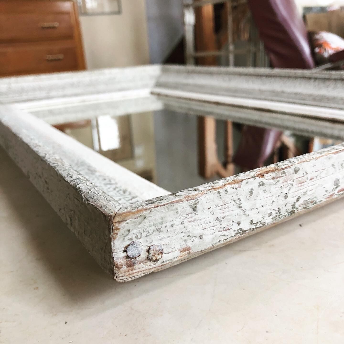 Miroir en stuc 46x75cm