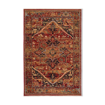 Ancient red Persian carpet 120X150 cm