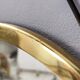 Vintage round wall mirror mod. "vipera" by corrado corradi dell'acqua, italy