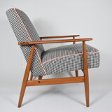 Armchair "Fox", designed by H.Lis, totally restored, 1970s