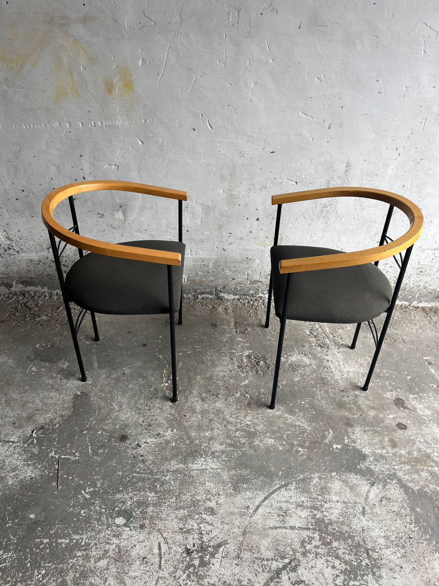Lot de 6 chaises de salle à manger postmodernes