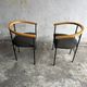 Lot de 6 chaises de salle à manger postmodernes