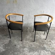 Lot de 6 chaises de salle à manger postmodernes