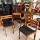 Ensemble de 4 chaises style scandinave vintage