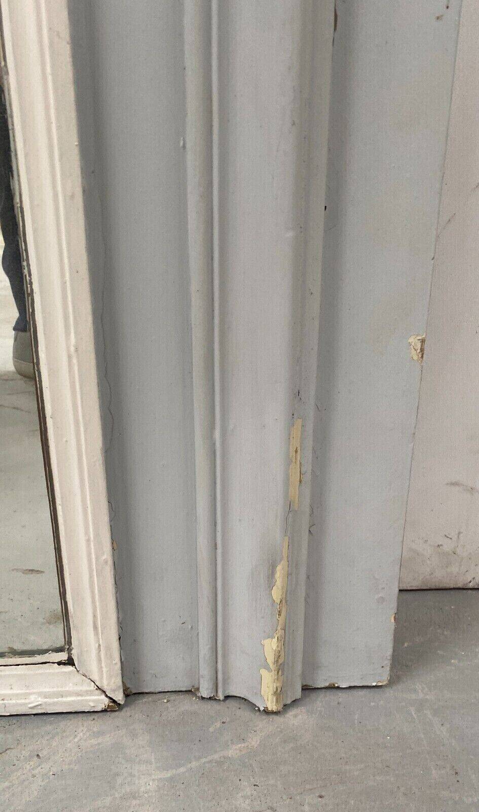 Louis XVI style trumeau in wood and patinated stucco 20th century