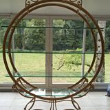 Hollywood Regency 1950s Freestanding Shelf