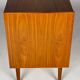 Scandinavian teak chest of drawers from the 1960s.