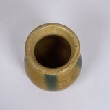 Petit vase jaune boule