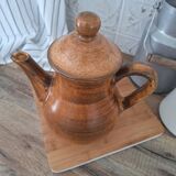 Vintage stoneware teapot / coffee pot