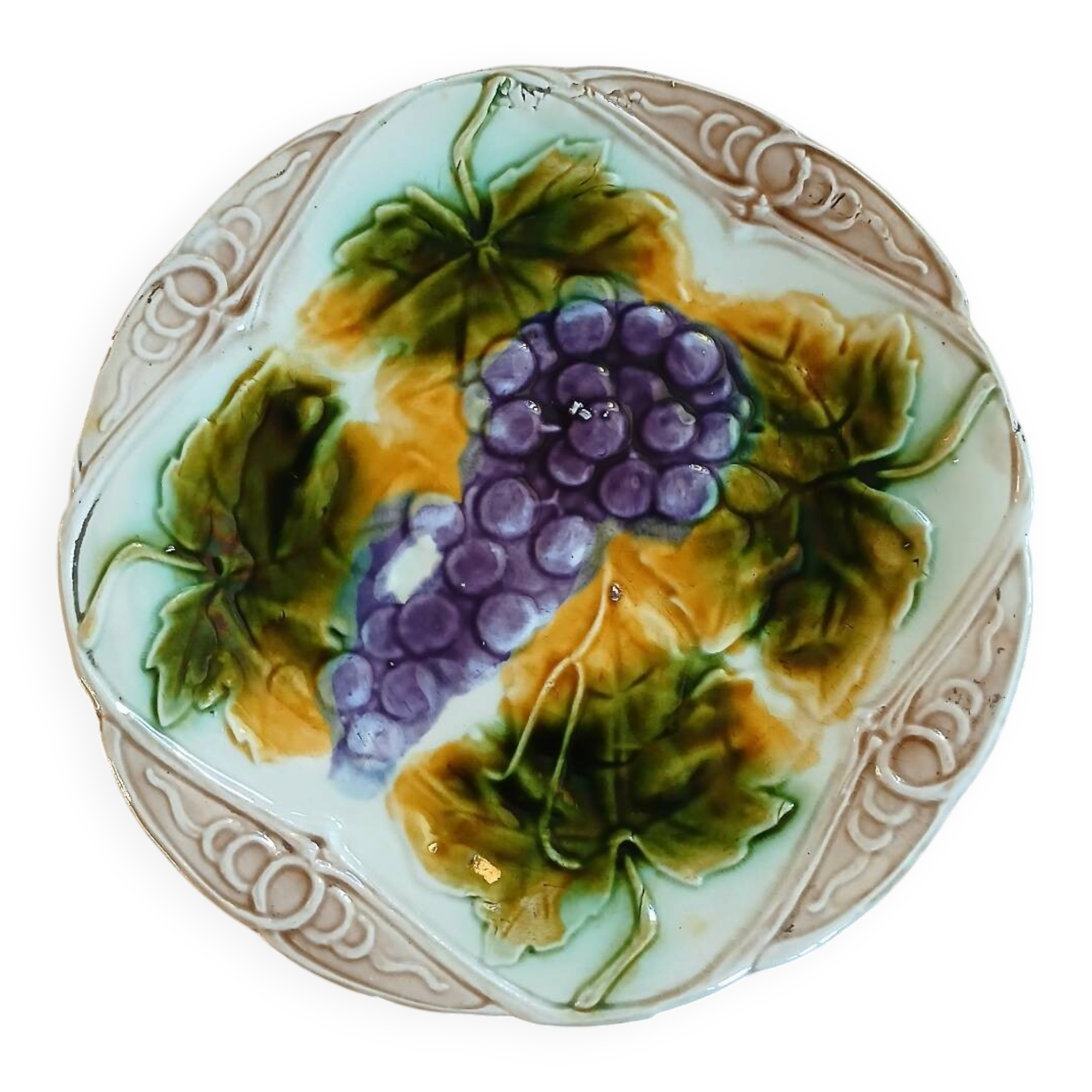 Antique slipware plate
