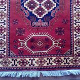 Tapis Afghan Karghaï fait main 146x105cm