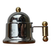 Sugar bowl from the Kontessa series, Italian postmodern design by Vev Vigano, 1980s.