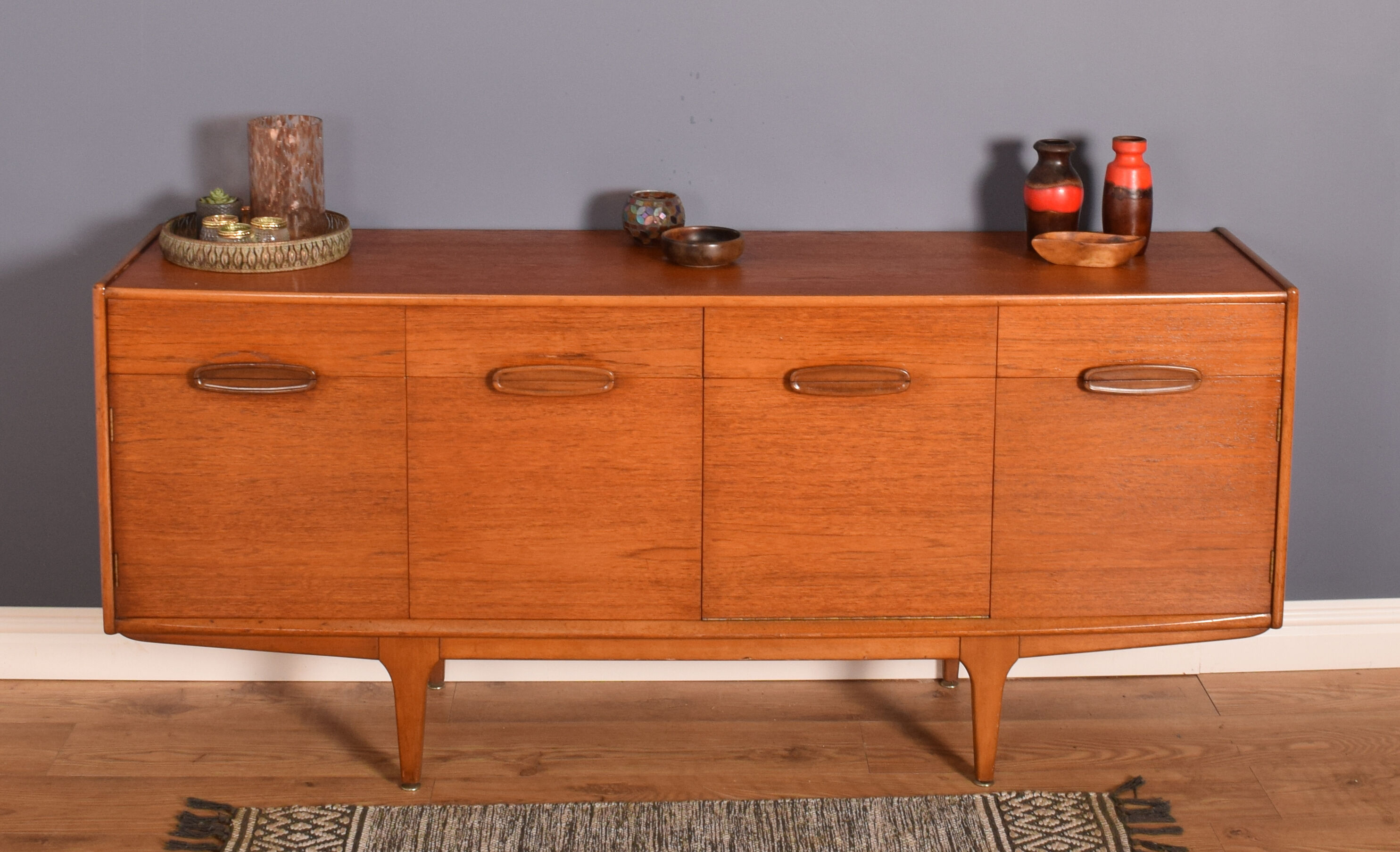 Restored Teak 1960s Jentiqiue Retro Sideboard